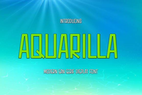 Aquarilla: A Font for Business Success