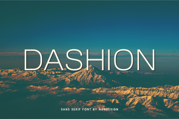 Dashion: A Versatile Sans Serif for Creative Projects