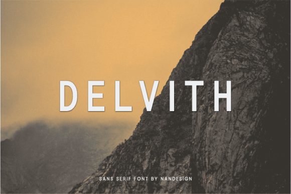 Delvith: A Simple Font for Big Business Impact