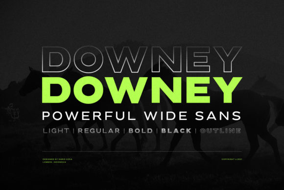 Downey: A Bold Sans Serif for Web Design