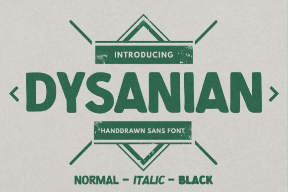 Dysanian: A Font for Business Style