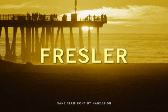 Fresler Font: Modern Sans Serif for Editorial Design