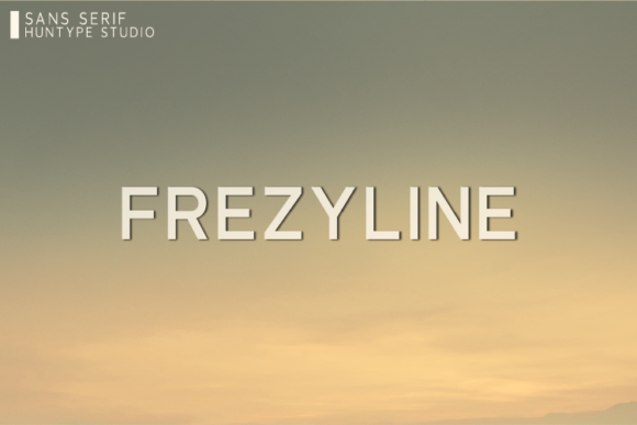 Frezyline: A Modern Sans Serif Font