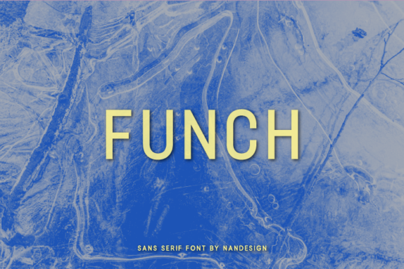Funch: A Fresh Sans Serif Font