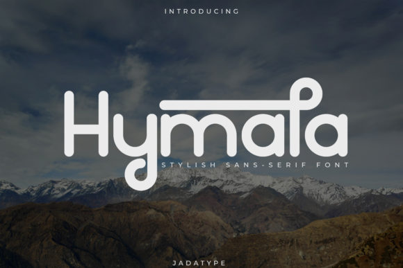 Hymala: A Stylish Sans Serif Font for Crafters