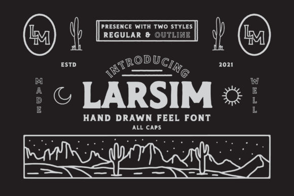 Larsim: A Versatile Sans Serif Font