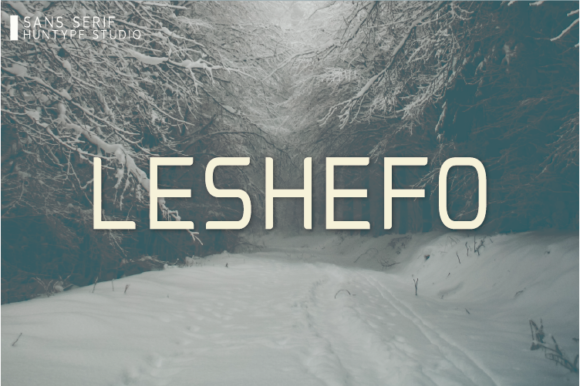 Leshefo: A Clean Font for Business Success