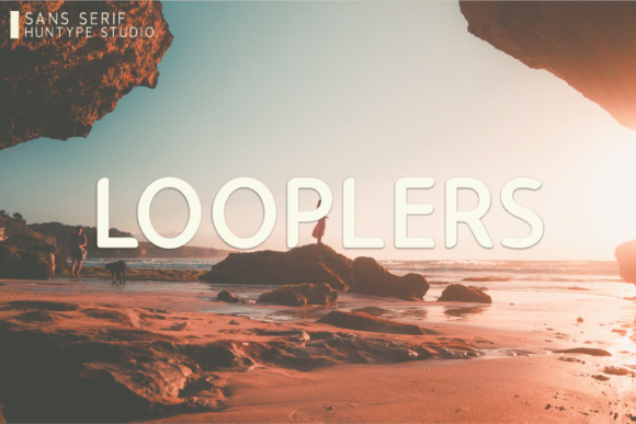 Looplers: A Clean Sans Serif for Campaigns