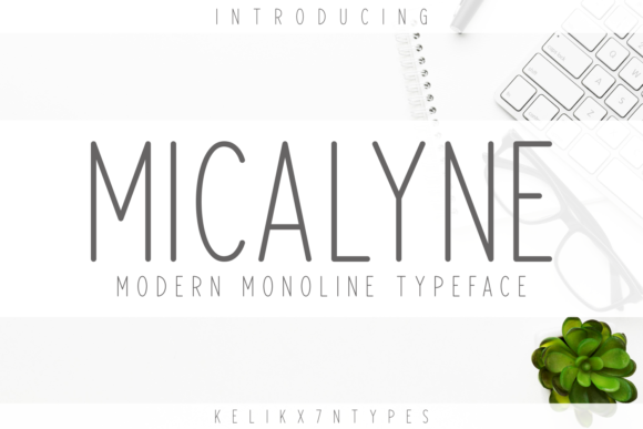 Micalyne: A Friendly Sans Serif for Web Design