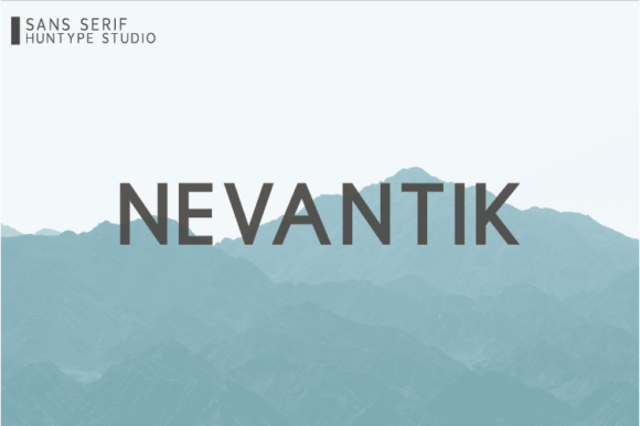 Nevantik: A Clean Font for Business
