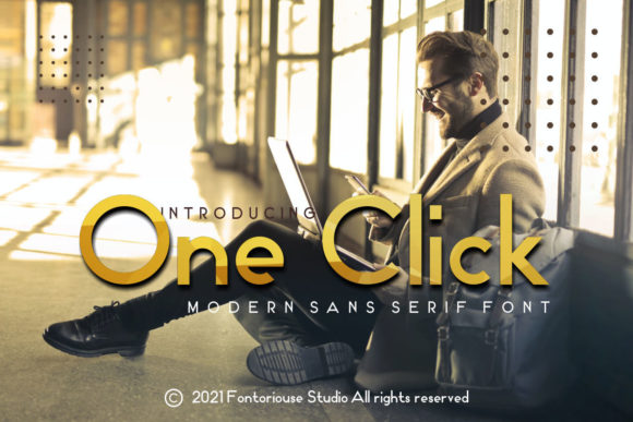 One Click: A Font for Business Clarity