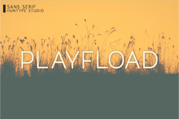 Playfload: A Modern Sans Serif Font