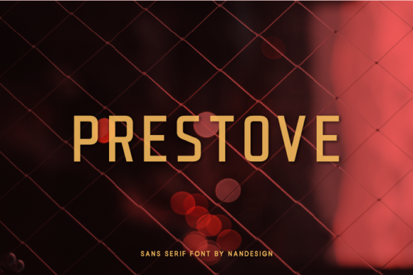 Prestove: A Modern Sans Serif for Real-World Design