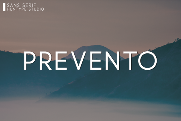 Prevento: A Clean Sans Serif Font