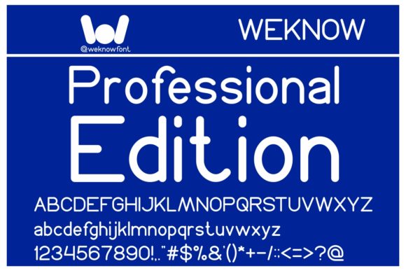 Professional Edition Font for Marketing