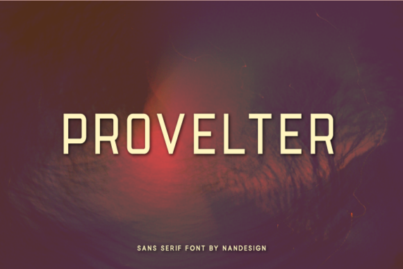 Provelter: A Font That Speaks Clearly