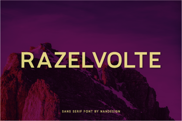 Razelvolte: A Premium Font for Modern Campaigns
