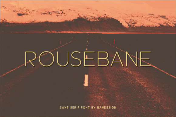 Rousebane Font for Creative Projects