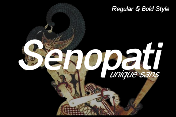 Senopati: A Simple Sans Serif for Creative Projects