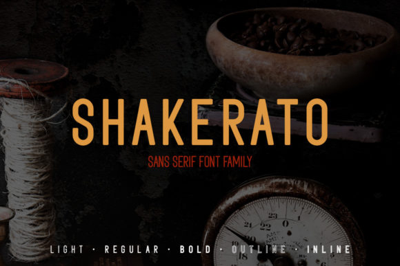 Shakerato: A Modern Font for Impactful Design