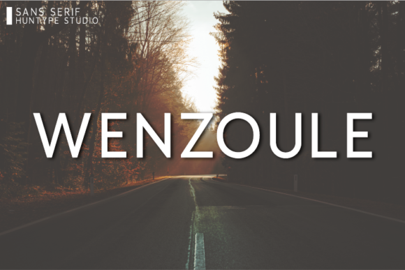Wenzoule: A Versatile Sans Serif for Creative Projects