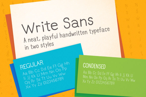 Write Sans: A Friendly Font for Branding