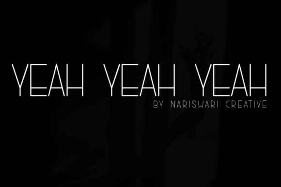 Yeah, Yeah, Yeah Font